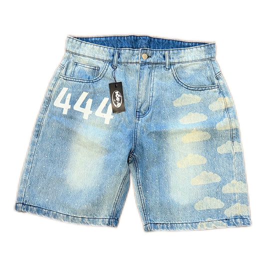 IOPA “444 Cloud Denim Shorts”