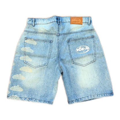 IOPA “444 Cloud Denim Shorts”