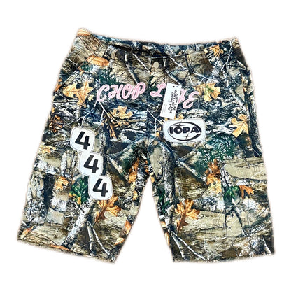 IOPA “444 Camo Chop Life Shorts”